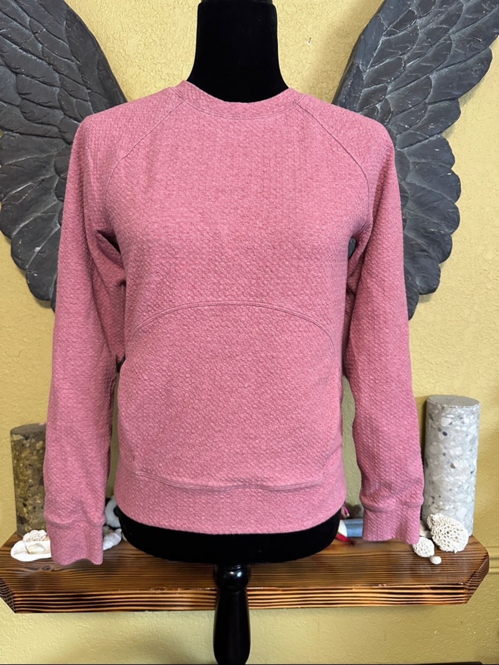 Lululemon Crewneck Sweater in Dusty Rose